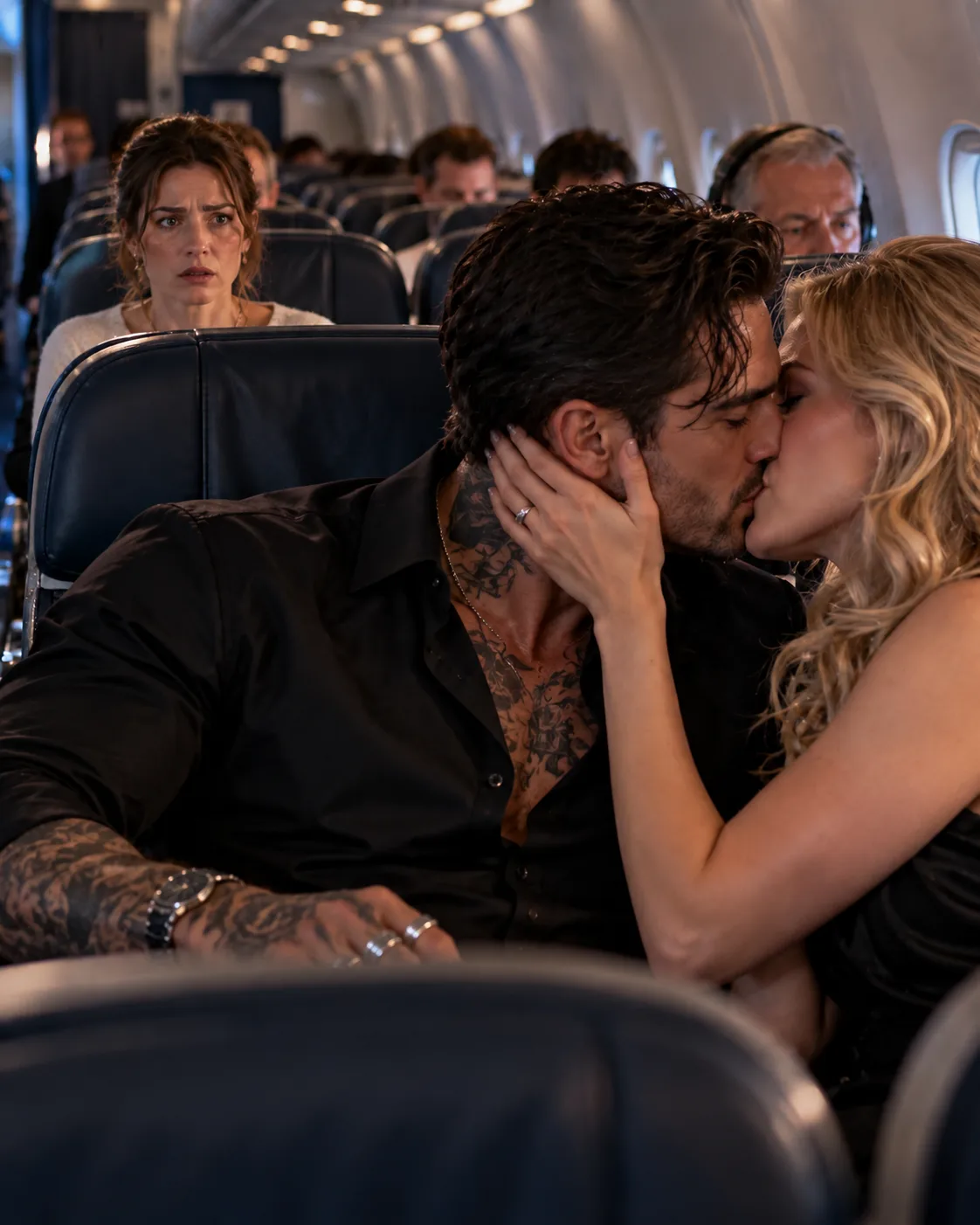My Mafia Boss Husband Kissed His Best Friend on the Plane—Then He Turned Around, Saw Me Three Rows Back, and Sent a Message That Made Me Realize the Kiss Was the Least Terrifying Secret He Had Been Hiding