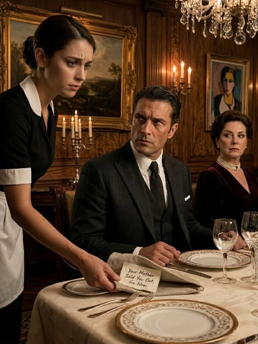 THE WAITRESS HID SEVEN WORDS IN THE MAFIA BOSS'S NAPKIN—THEN HIS OWN MOTHER GAVE THE SIGNAL TO KILL HIM, AND THE WOMAN WHO SAVED HIM WAS HIDING A DEAD MAN'S NAME