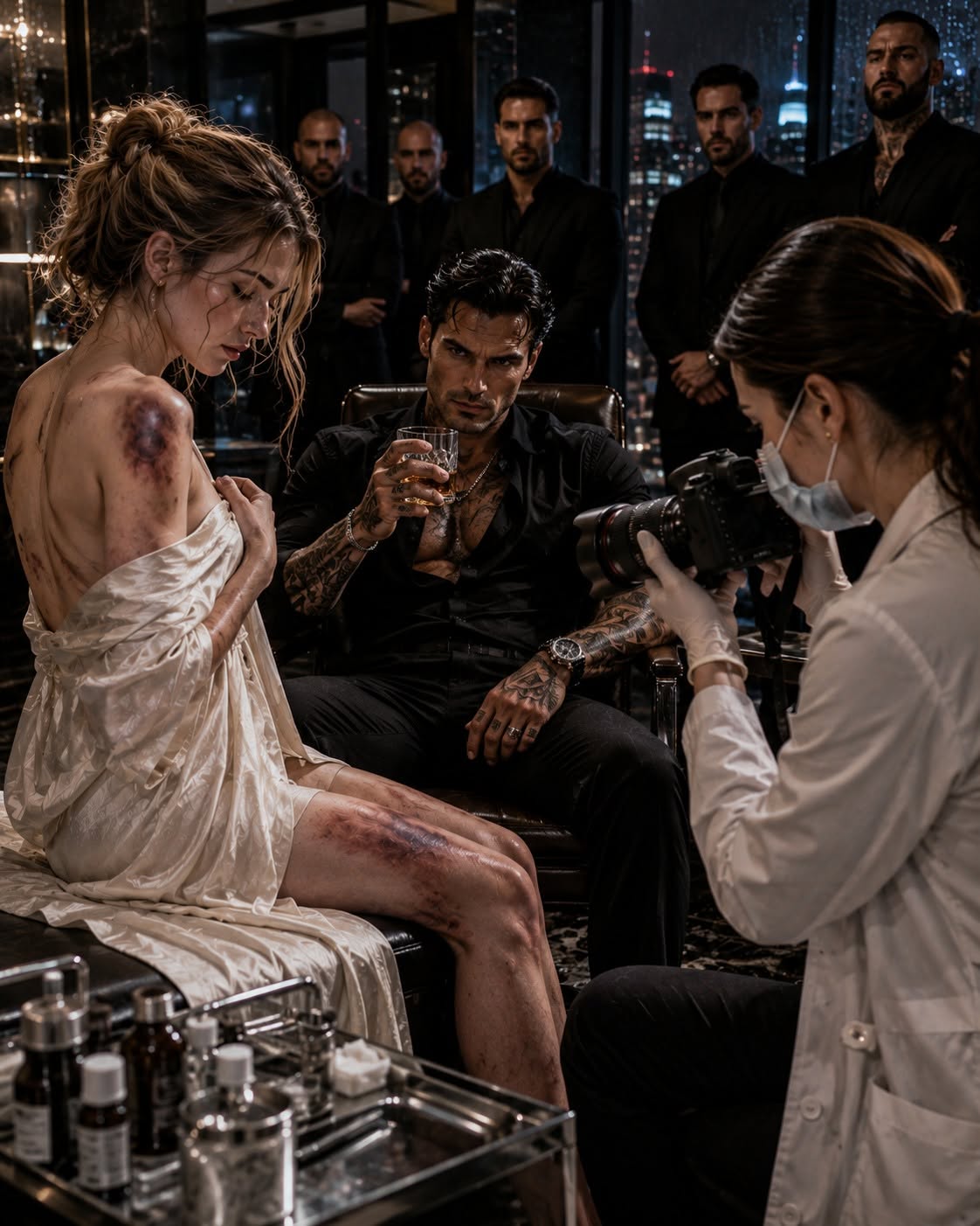 THE MAFIA BOSS SAW TWELVE PHOTOGRAPHS OF HIS FIRST LOVE'S BRUISES—BUT WHEN HE DISCOVERED WHAT HER HUSBAND HAD HIDDEN INSIDE HER PURSE, HE REALIZED THE ENTIRE CITY WAS IN DANGER