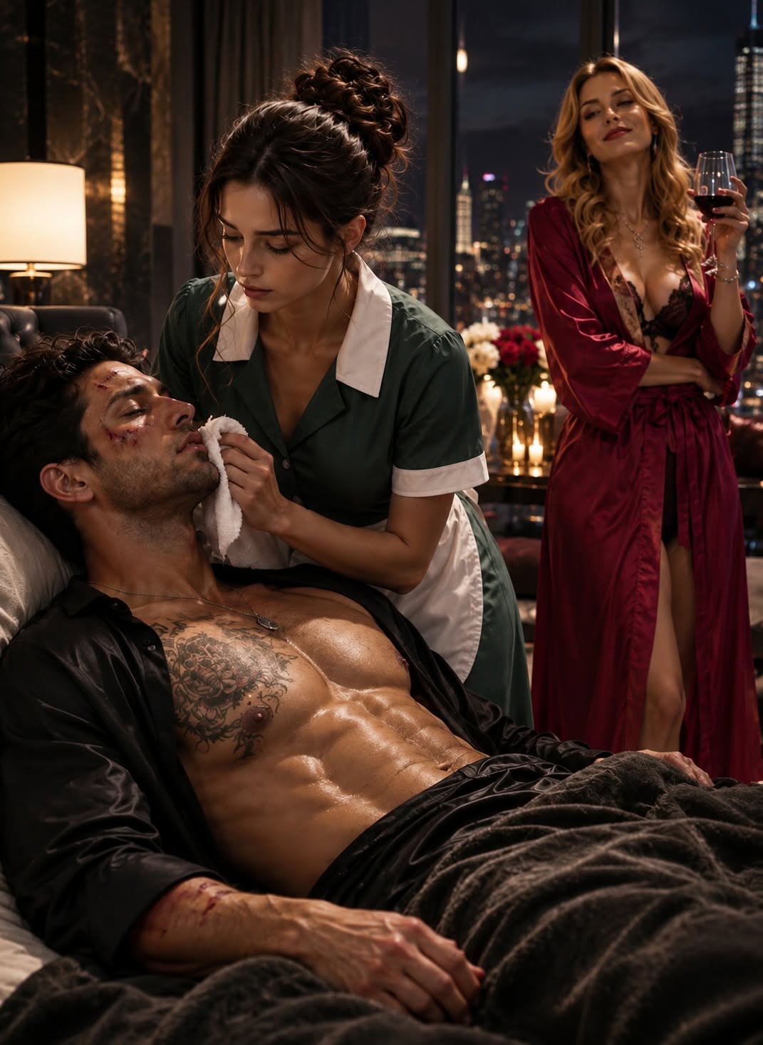 THE MAFIA BOSS FAKED A COMA TO EXPOSE THE TRAITORS IN HIS EMPIRE—BUT THE QUIET MAID BESIDE HIS BED FOUND A SECRET THAT PROVED HIS ENTIRE FORTUNE HAD BEEN STOLEN FROM HER FAMILY