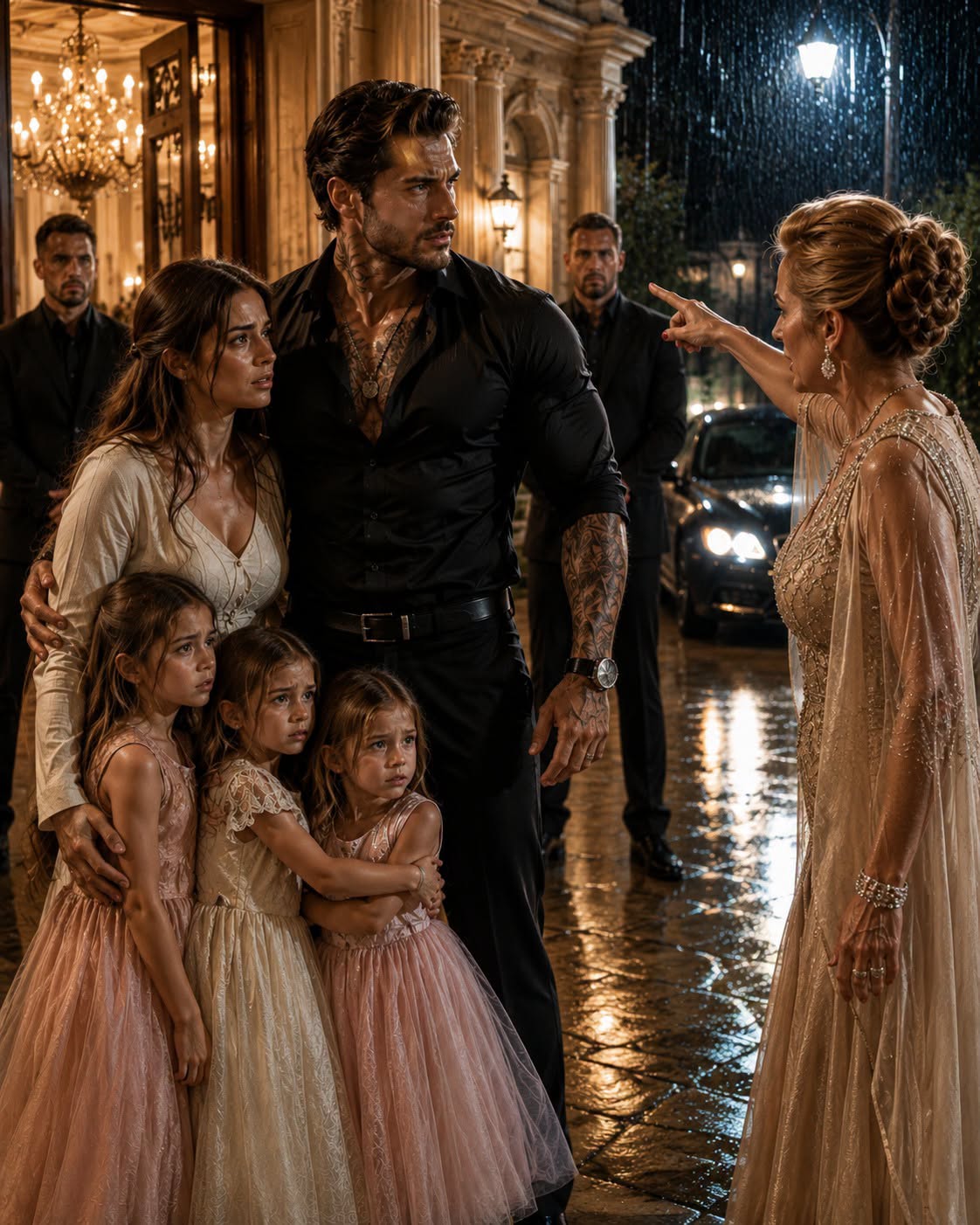She Slapped Me for Giving Her Three Granddaughters in Front of Guadalajara's Elite — Then the Feared Cartel Boss Stood Up, Called Me Family, and Shattered Her Empire Forever!