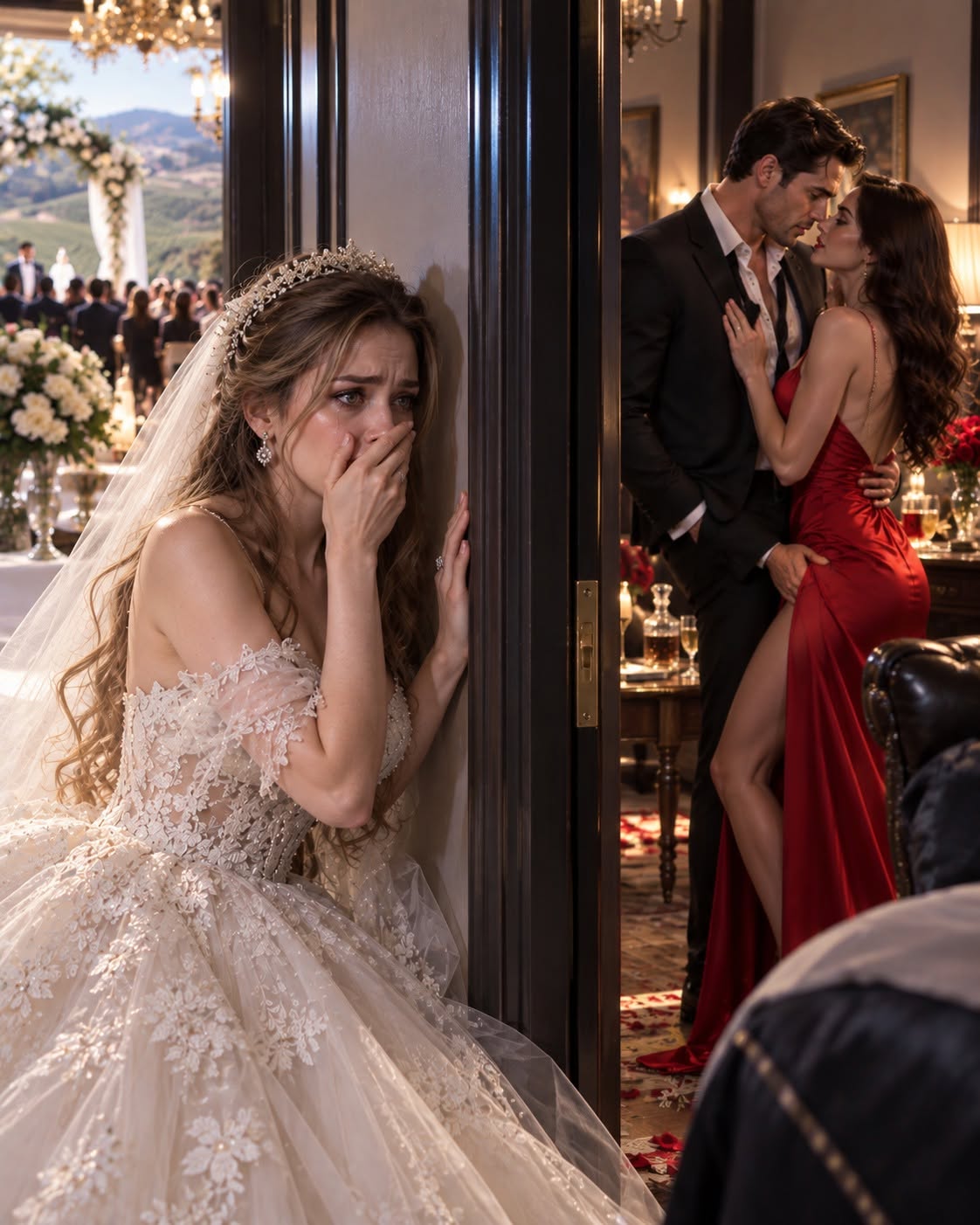 Seven Minutes Before Our Wedding, I Heard My Fiancé Whisper “I Love You, Sophia”—So I Walked Down the Aisle, Said “Yes,” and Let Him Discover Too Late Who Had Really Been Trapped