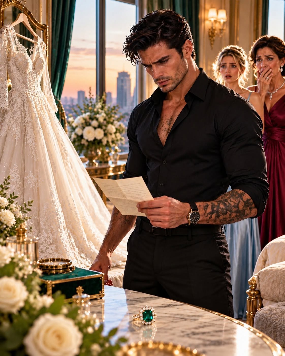 MY BRIDE VANISHED HOURS BEFORE OUR $2 MILLION WEDDING—THEN I LEARNED WHY MY MOTHER GAVE ANOTHER WOMAN THE FAMILY EMERALD AND WHY MY FIANCÉE HAD BEEN RIGHT TO RUN