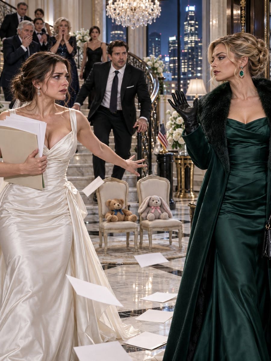 MY MAFIA HUSBAND ABANDONED ME AT OUR WEDDING—THEN HIS NEGLECTED CHILDREN CALLED ME MOM, BUT WHEN THEY BOTH VANISHED AND A STRANGER CLAIMED TO BE THEIR REAL MOTHER, I DISCOVERED WHY TWO POWERFUL FAMILIES HAD BEEN LYING FOR EIGHT YEARS