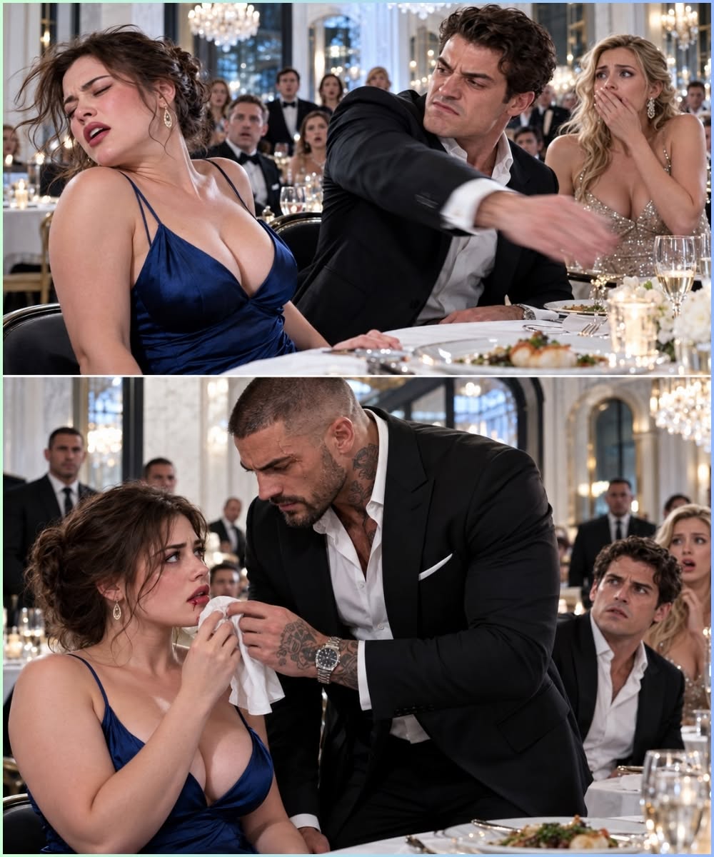 Her Ex Slapped Her in Front of a Hundred Guests Over $48,000—Then New York’s Most Feared Mafia Boss Locked the Doors and Asked One Question That Changed Her Life