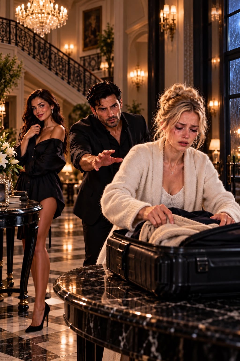 MY BILLIONAIRE MAFIA HUSBAND BROUGHT HIS EX-FIANCÉE HOME AND TOLD ME, “THIS IS MY HOUSE”—SO I LEFT BEFORE SUNRISE, BUT THE SECRET SHE HID IN HIS BEDROOM NEARLY DESTROYED HIS ENTIRE EMPIRE