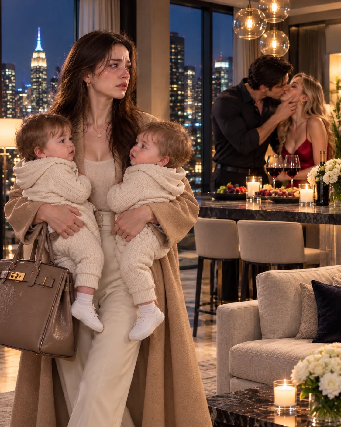 The Cheating Husband Sent His Wife a Midnight Christmas Eve Photo of His Mistress—Only to Discover She Activated an Emergency Inheritance Clause That Stripped Everything He Owned by Sunrise