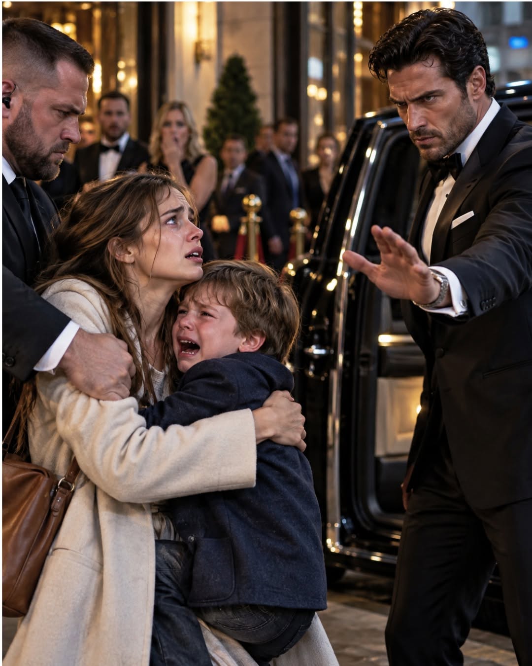 HE ORDERED GUARDS TO THROW US OUT OF HIS PRIVATE CLUB—UNTIL HE SAW THE ENGRAVED BRASS KEY IN THE LITTLE BOY'S HAND AND REALIZED WHOSE CHILD HE WAS!