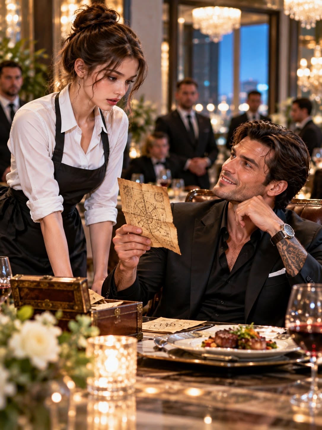 "I'll Pay $10M To Translate This," The Terrifying Mafia Boss Mocked The Silent Waitress—Then She Left Him Speechless And Begged For Her Hand!