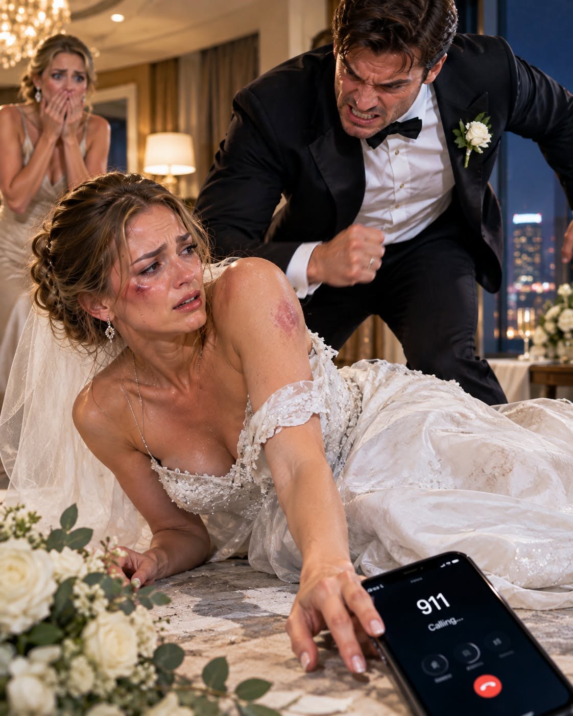 MY HUSBAND SLAPPED ME FOUR HOURS AFTER OUR WEDDING AND ORDERED ME TO CALL HIM “SIR”—BUT WHEN HIS FATHER LOCKED THE DOOR AND HIS MOTHER HANDED ME THREE DOCUMENTS, I DIALED 911. BY MORNING, THE $186,400 THEY TRIED TO STEAL HAD EXPOSED A SECRET THAT COULD SEND THE ENTIRE FAMILY TO PRISON.