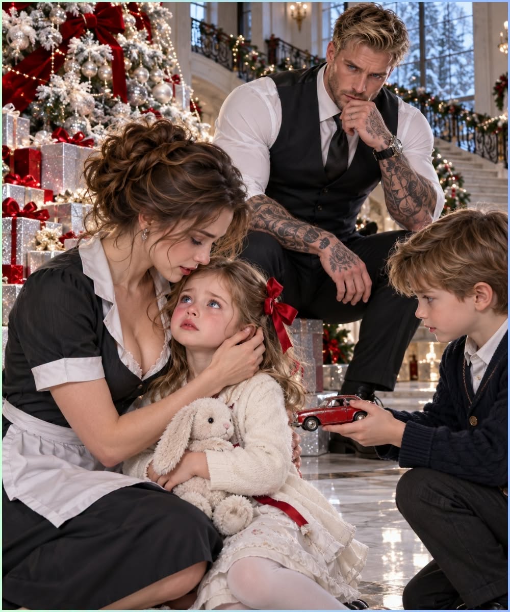 THE MAFIA BOSS HEARD A MAID'S LITTLE GIRL ASK IF SANTA HAD FORGOTTEN HER—THEN HIS GRIEVING SON GAVE AWAY HIS LAST GIFT FROM HIS DEAD MOTHER, AND THE SECRET INSIDE IT CHANGED TWO FAMILIES FOREVER