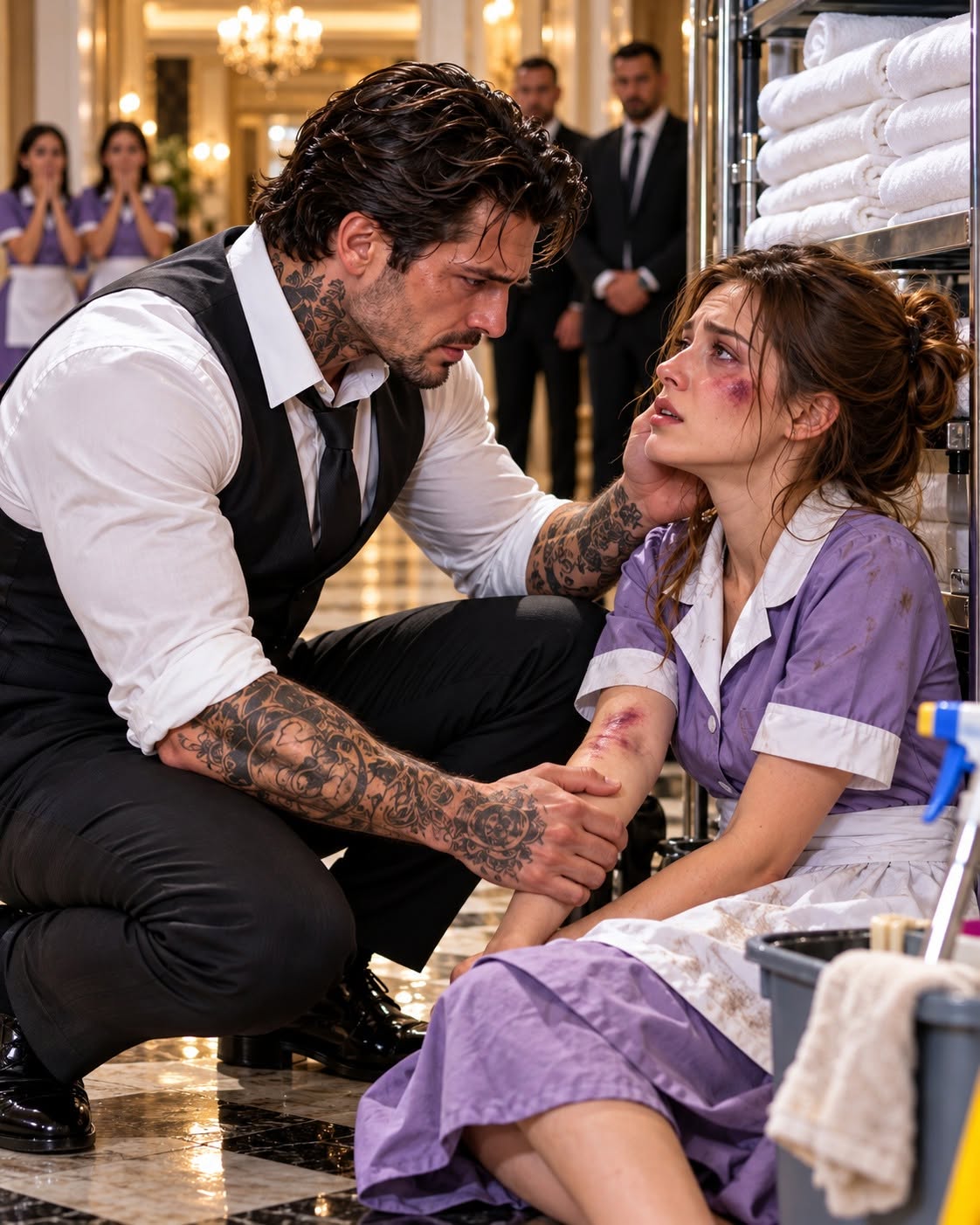 THE MAFIA BOSS FOUND HIS MISSING WIFE WORKING AS A MAID—BUT THE MARK UNDER HER SLEEVE EXPOSED HIS DEAD BROTHER AND THE BETRAYAL THAT DESTROYED THEIR MARRIAGE