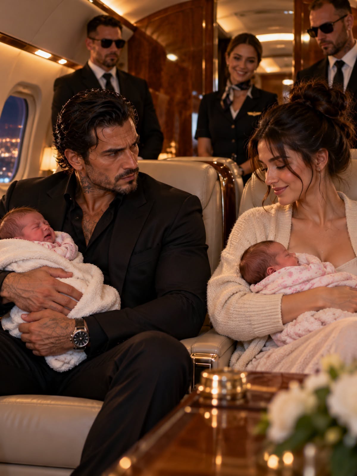 THE MAFIA BOSS COULDN'T QUIET HIS BABY ON A FLIGHT TO ROME—UNTIL A RUNAWAY MOTHER FED HIM, AND THE SECRET IN HER SUITCASE THREATENED BOTH THEIR FAMILIES