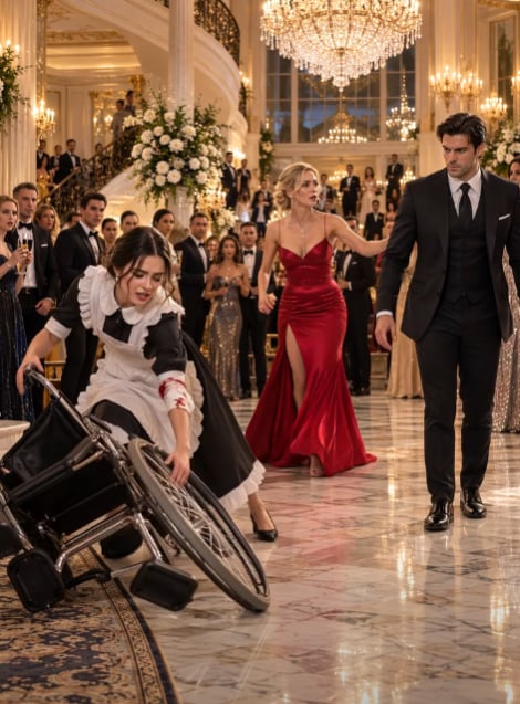 THE MAFIA BOSS CAME HOME EARLY AND FOUND HIS MAID BLEEDING BESIDE HIS MOTHER'S EMPTY WHEELCHAIR—THEN HIS FIANCÉE'S SECRET MEDICAL TRANSPORT EXPOSED A BETRAYAL TWENTY YEARS IN THE MAKING