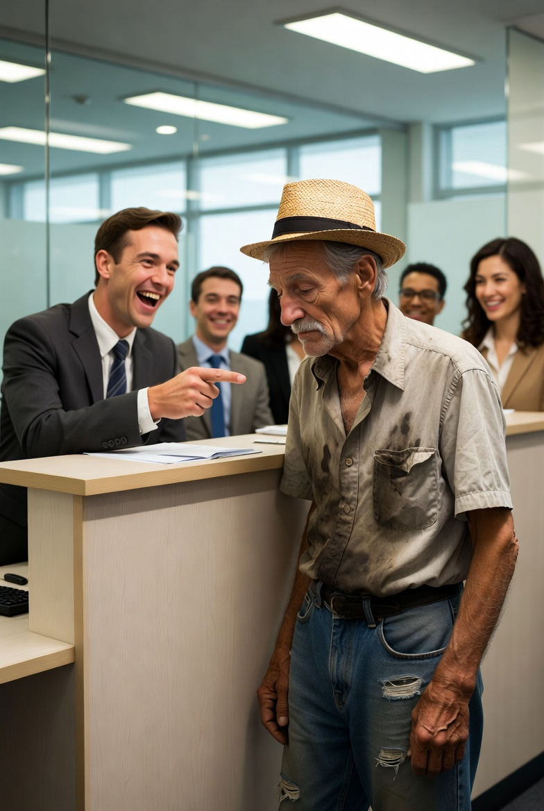 “IF YOU HAVE A BALANCE, I’LL PAY YOU DOUBLE!” — The Manager Mocked… Not Knowing He Was the Bank’s CEO