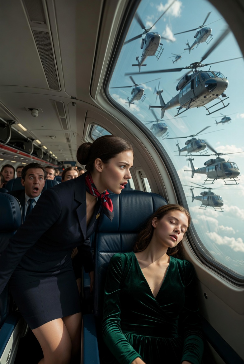 Flight 2156 Was Falling From the Sky… While She Slept in Seat 7C—The Truth Her Family Never Knew