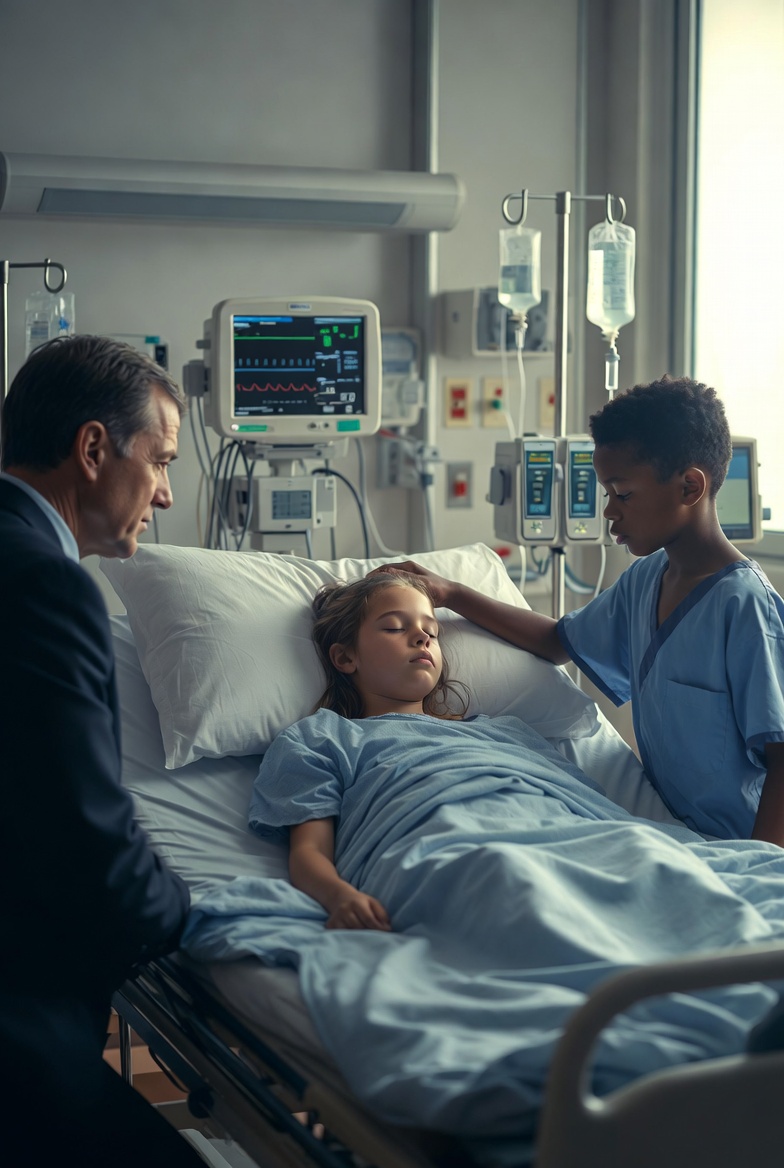 💔✨ “His Daughter Was in a Coma for 3 Years… Until a Street Boy Touched Her and Changed Everything”