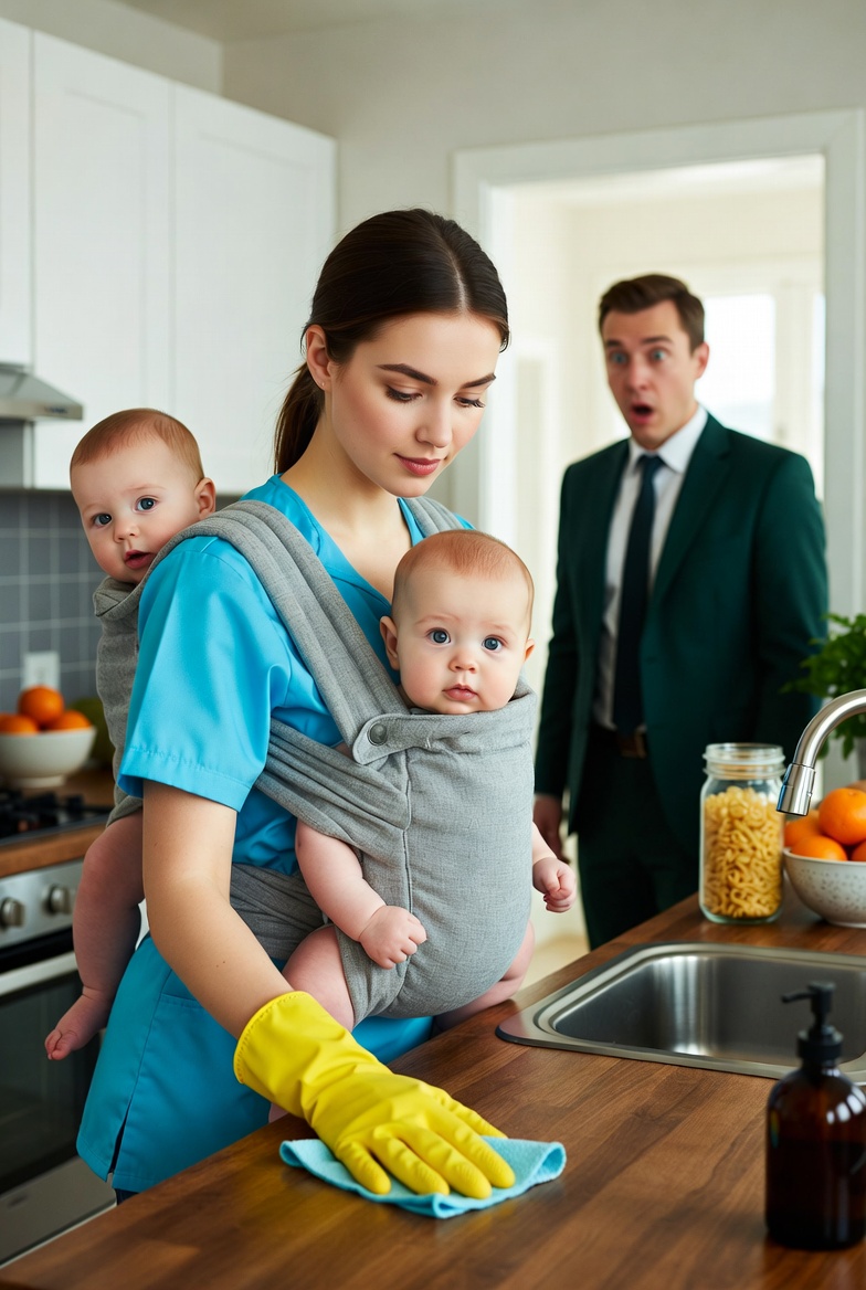 The Billionaire Came Home Early… and What He Found in His Kitchen Changed His Life Forever