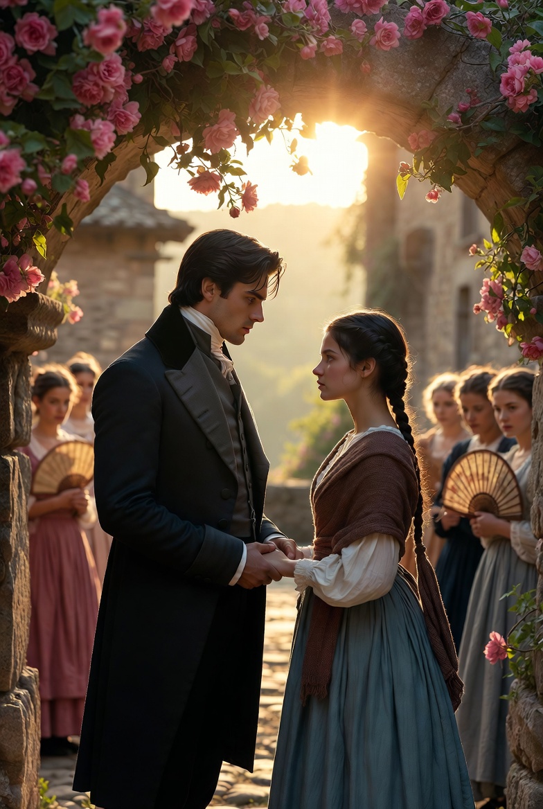 The Most Beautiful Love Story Between a Powerful Widower and a Humble 18-Year-Old Girl