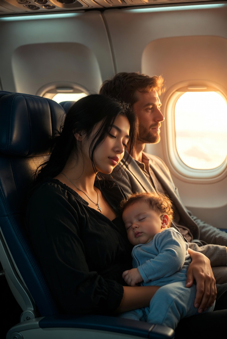 A Billionaire in the Seat Next to Her: She Fell Asleep on His Shoulder Thinking She Was Alone… What Happened After Landing in Madrid Will Restore Your Faith in Humanity ❤️✈️