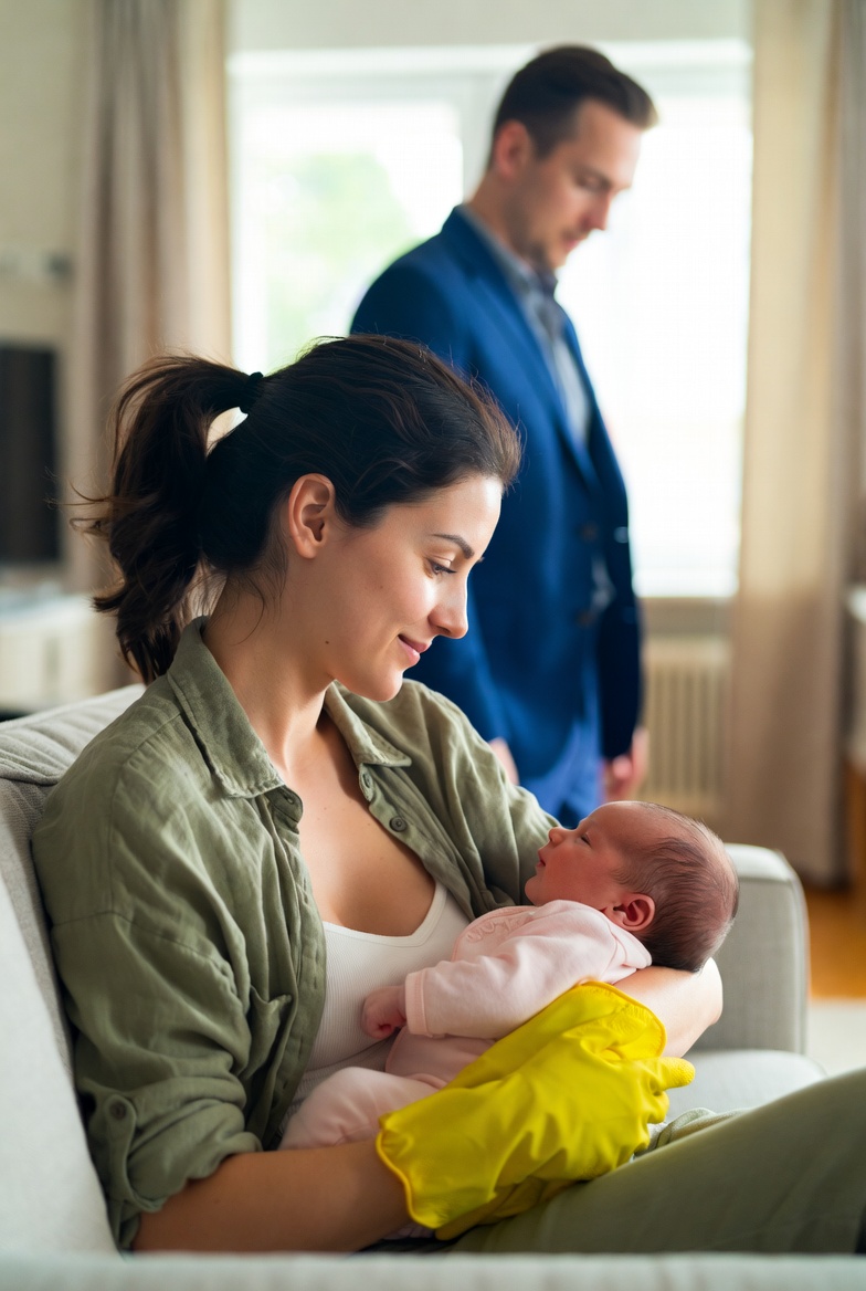 THE CEO CAUGHT A CLEANING LADY BREASTFEEDING HER BABY IN HIS OFFICE… AND WHAT HE DID NEXT SHOCKED EVERYONE