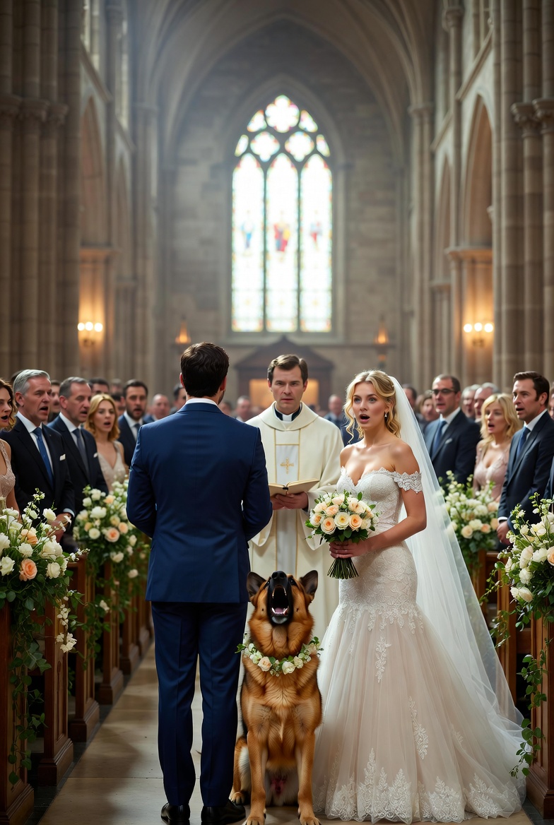 The Police Dog Who Stopped a Wedding… And Exposed a Deadly Secret