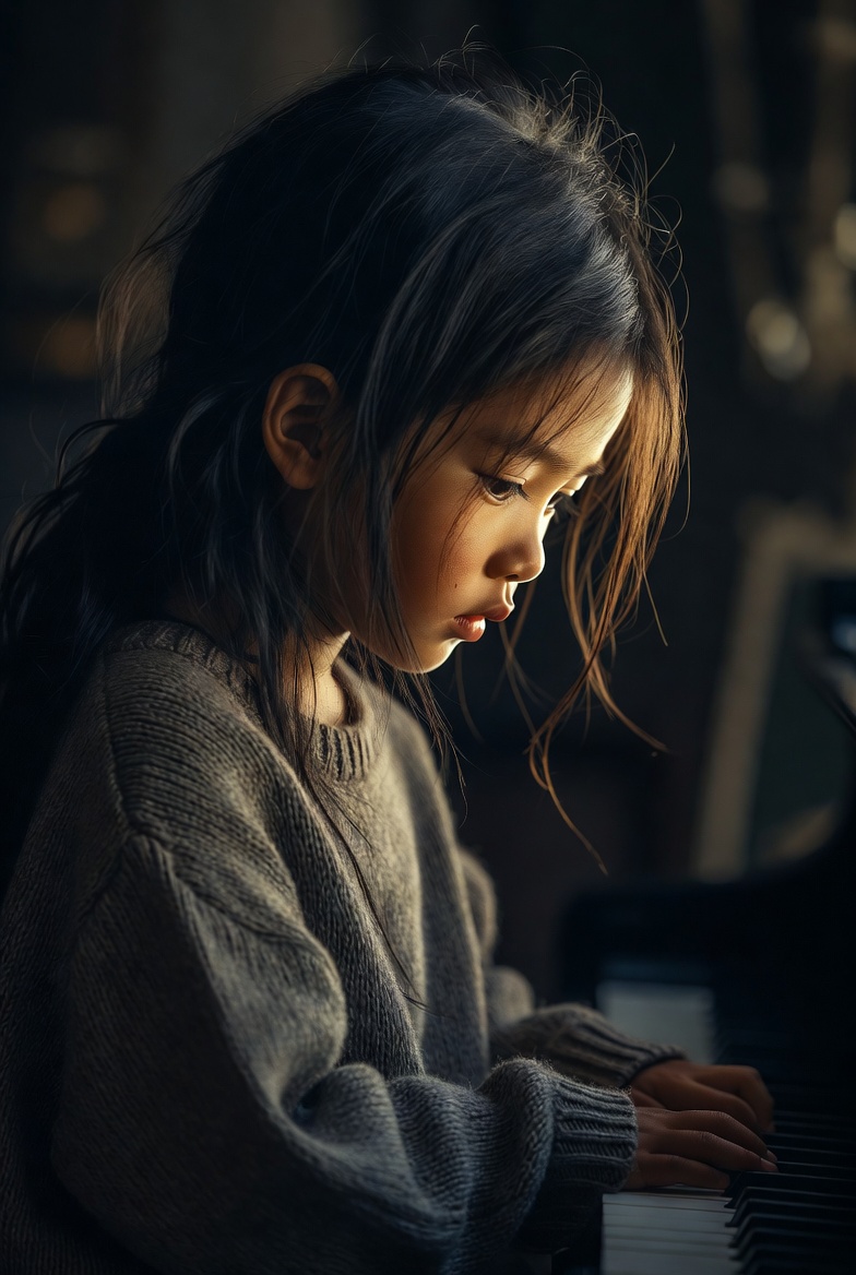 The Ragged Little Girl Sat at the Concert Piano… Then the Final Note Made a Billionaire Stand Like He’d Seen a Ghost