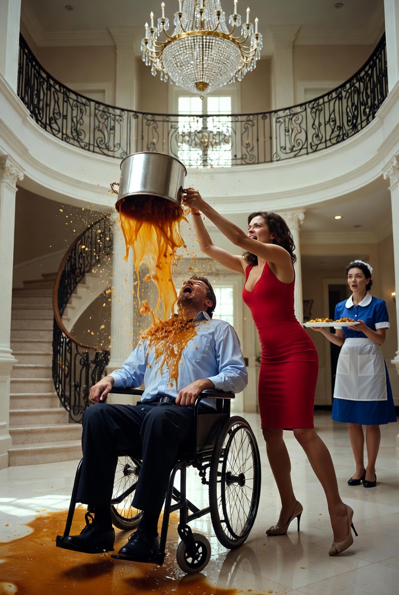 She Humiliated Her Paralyzed Husband in Front of the Maid… Not Knowing the Terrifying Secret He Was Hiding