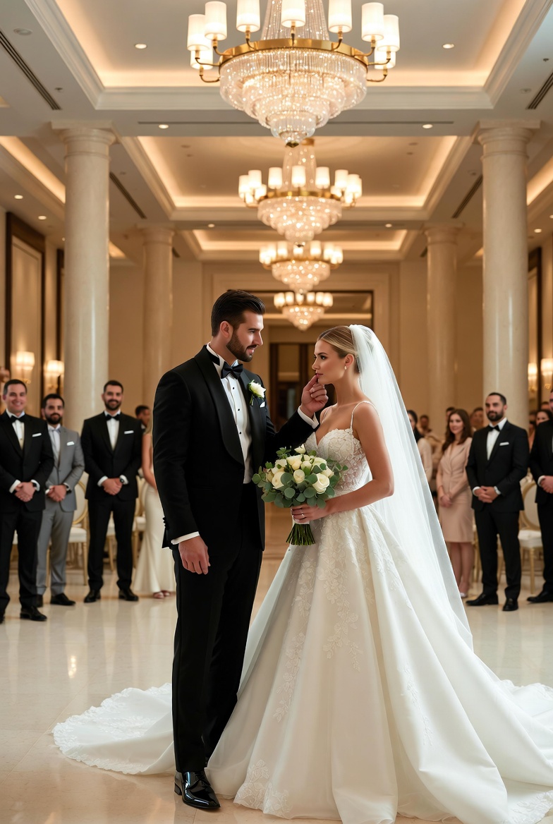 They Sent the “Veiled Girl” to America’s Coldest Billionaire as a Joke… But When He Lifted Her Veil, His Voice Broke in Front of Everyone