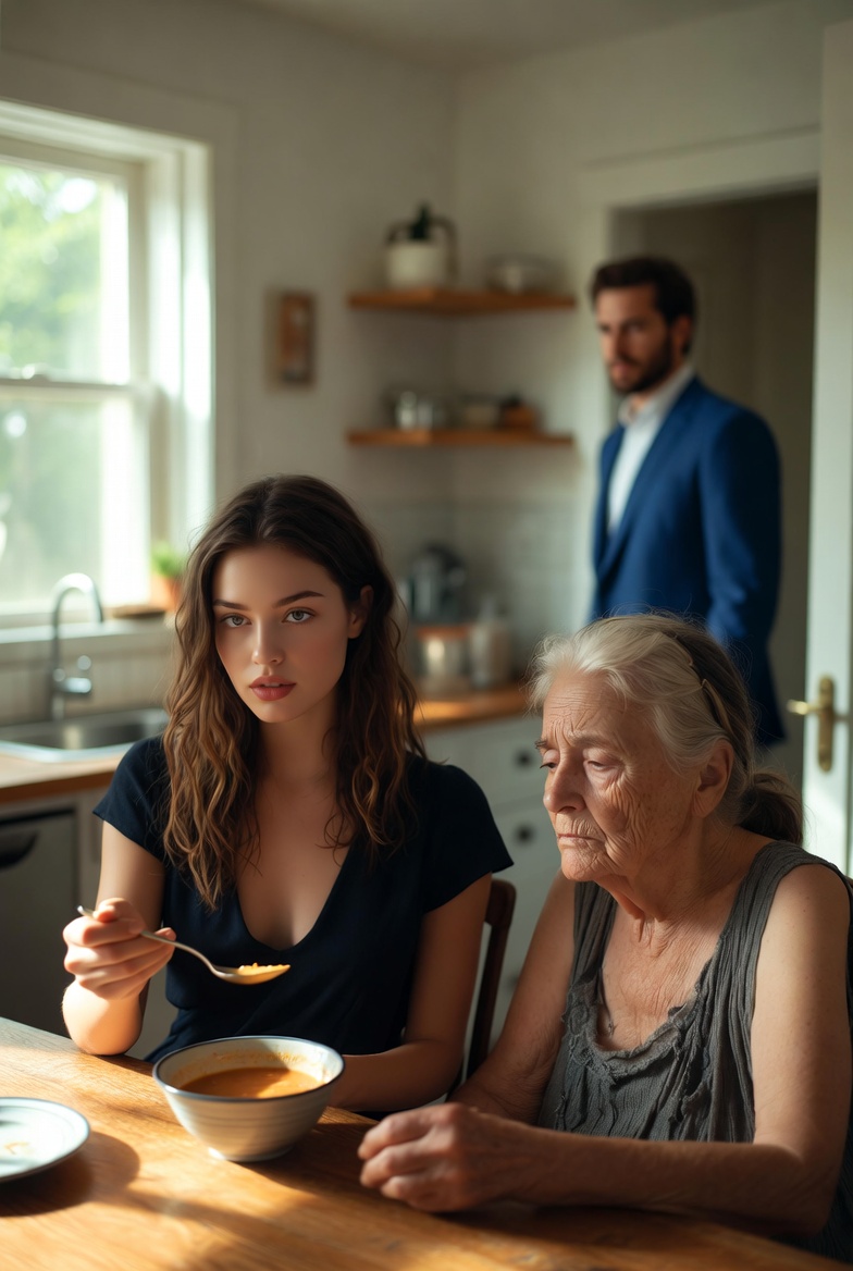 The Millionaire Came Home Early… and Found the Terrifying Secret His Wife Was Hiding From His Mother in the Kitchen