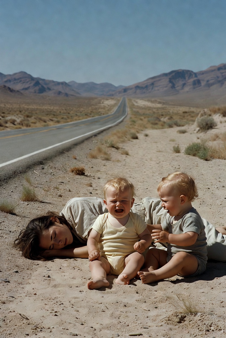 He Stopped for a Collapsed Woman… Then Realized the Crying Twins Beside Her Had His Face