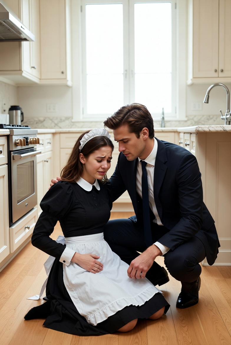 He Found His Housekeeper in Labor on the Kitchen Floor… And the Choice This Billionaire Made Changed Their Lives Forever