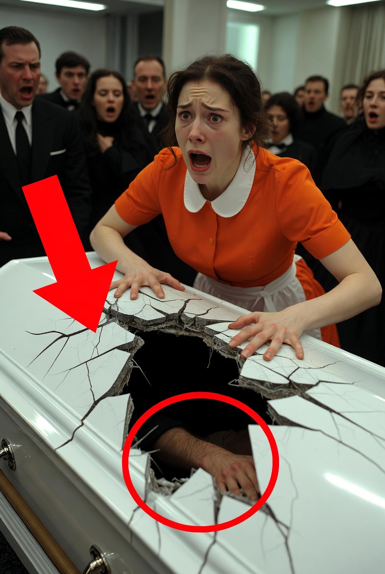 The Maid Smashed Open the Coffin at the Funeral… And What They Found Inside Turned Mourning Into Terror