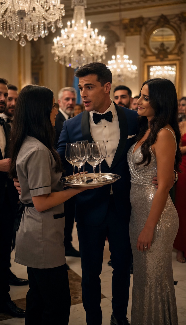 He Mocked the Waitress at the Ball—Then Learned She Owned Half the Estate