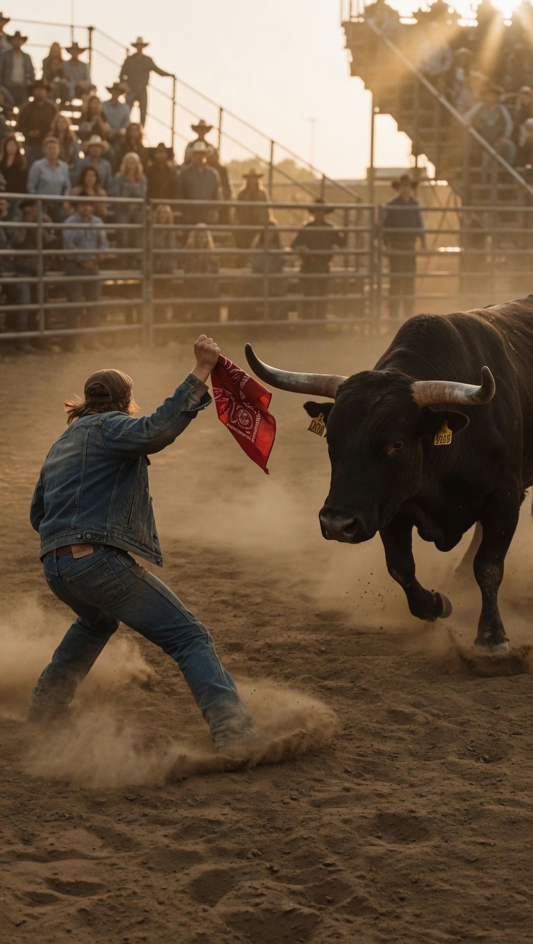 The Little Boy Jumped Into the Bull Ring With a Dead Rider’s Bandana… Then the Beast Stopped Inches Away and Recognized Him