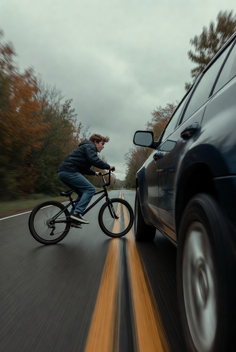 🔥 HE TRIED TO RUN MY SON OFF THE ROAD… TEN MINUTES LATER, HE WAS BEGGING