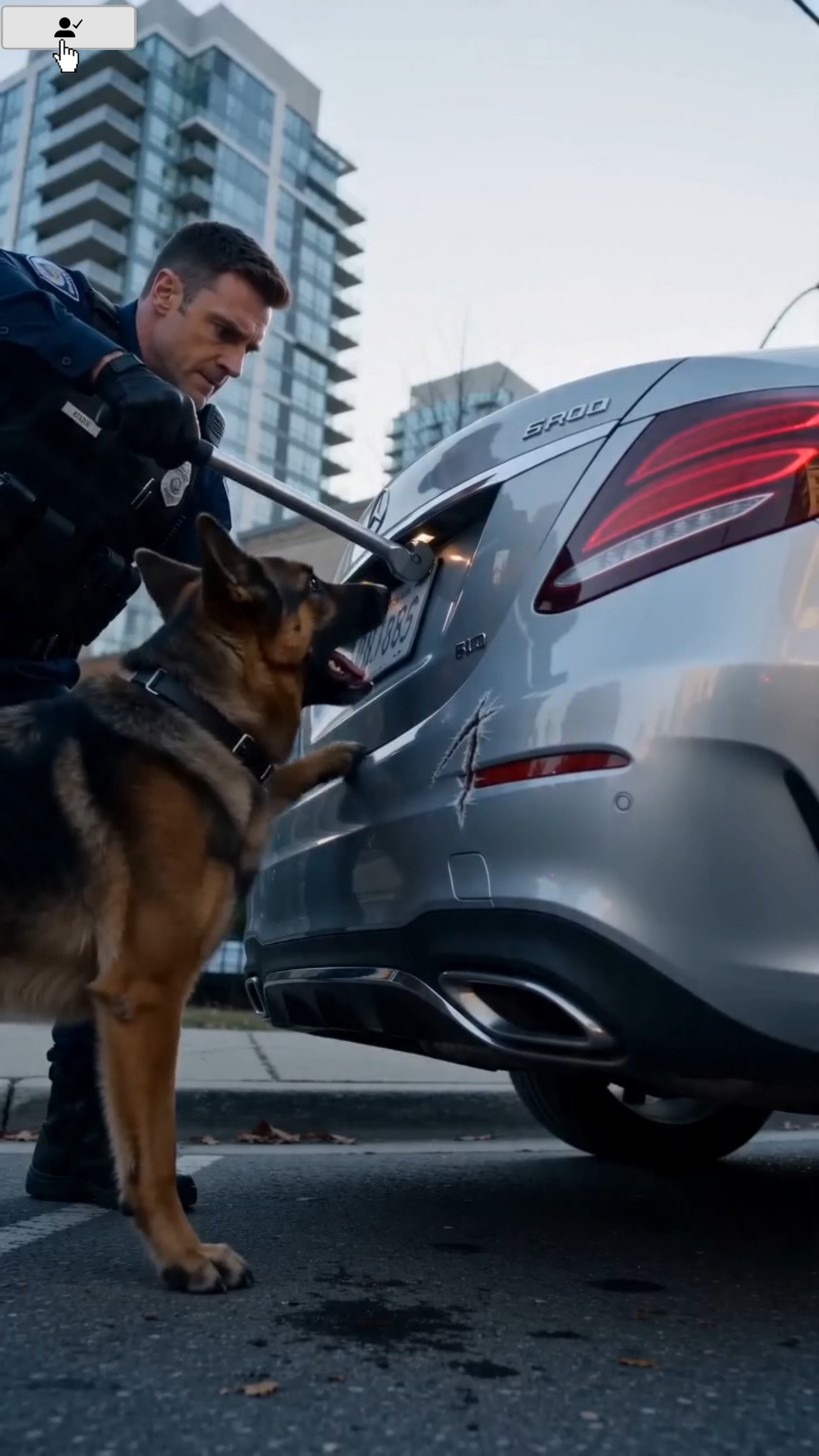 The Police Dog Wouldn’t Stop Barking at the Car — And Seconds Later, They Found a Little Boy Inside