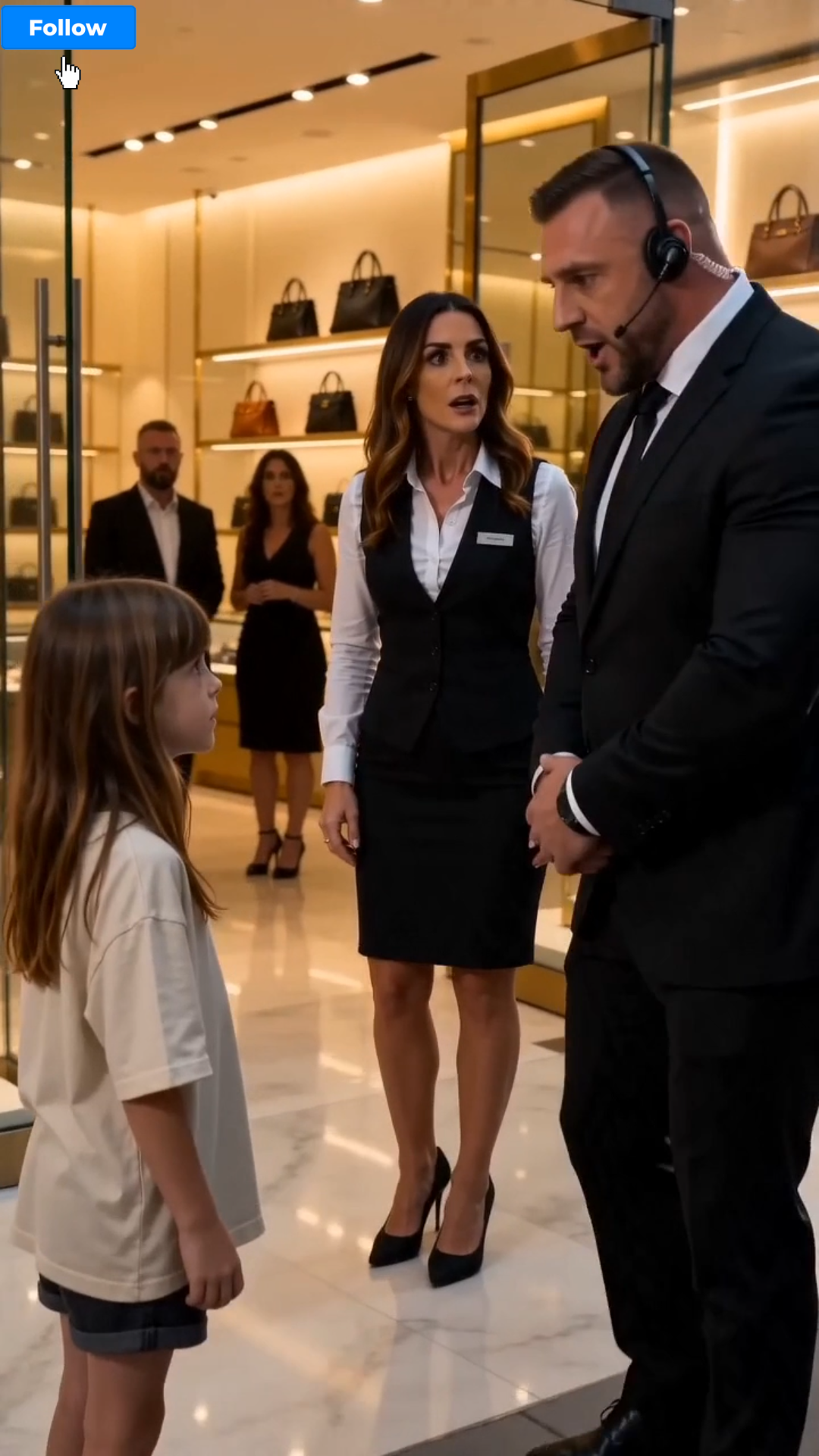 The Woman Who Judged a Stranger Outside a Luxury Store Lost Everything in 14 Seconds