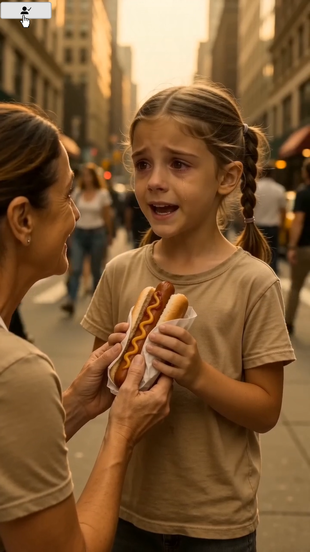 The Poor Little Girl Had Only a Few Coins — But One Hotdog Changed Both Their Lives