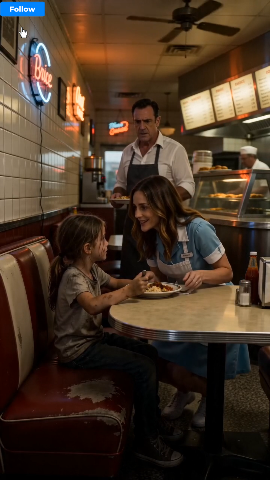 The Waiter Took Breakfast From a Hungry Little Girl — But Years Later, She Came Back and Changed Everything