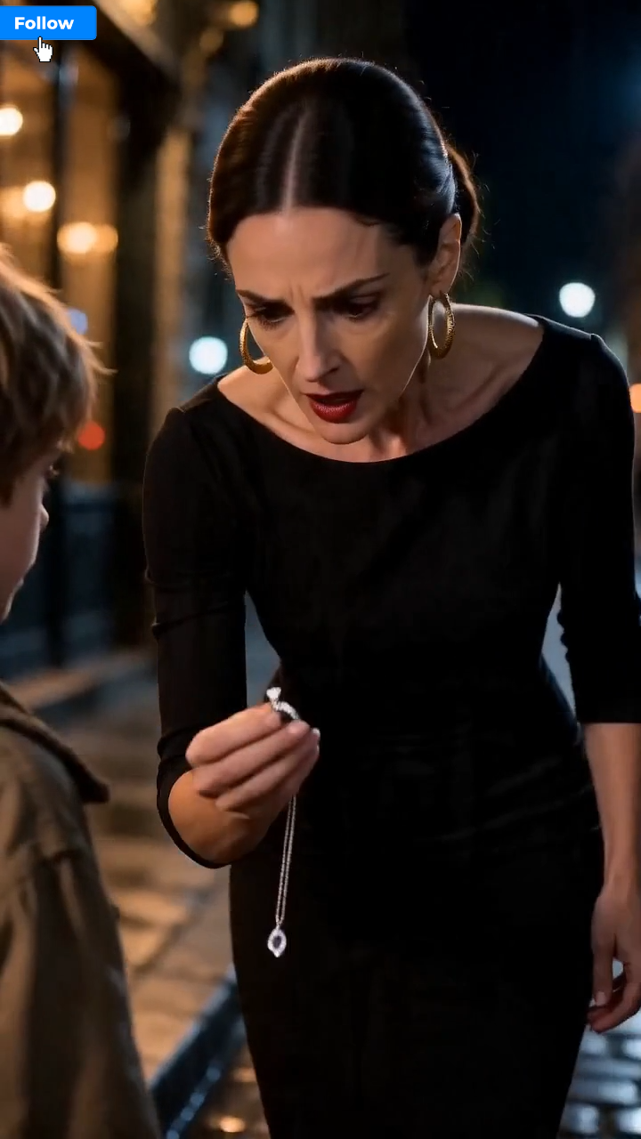 The Boy Who Dropped His Mother’s Pendant