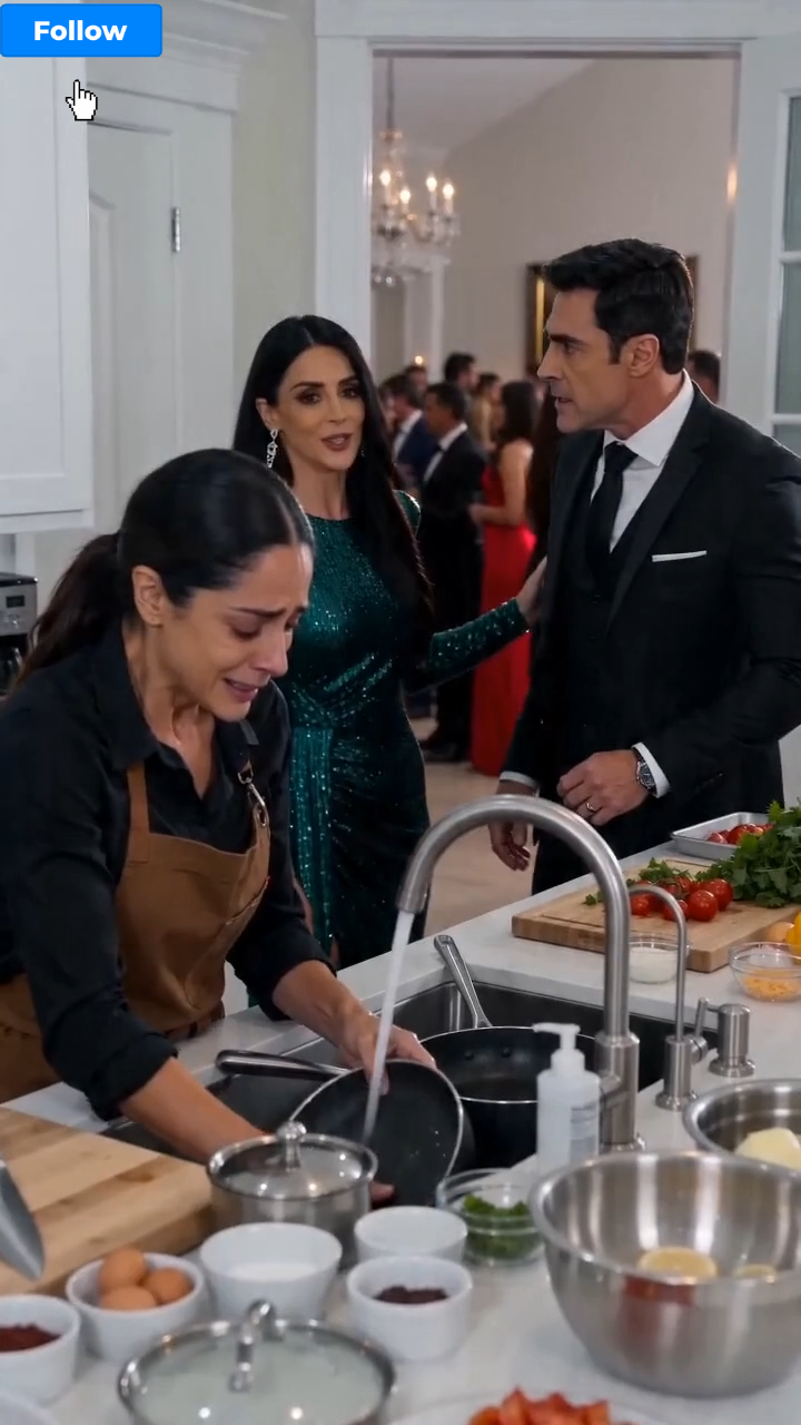 The Woman He Left in the Kitchen