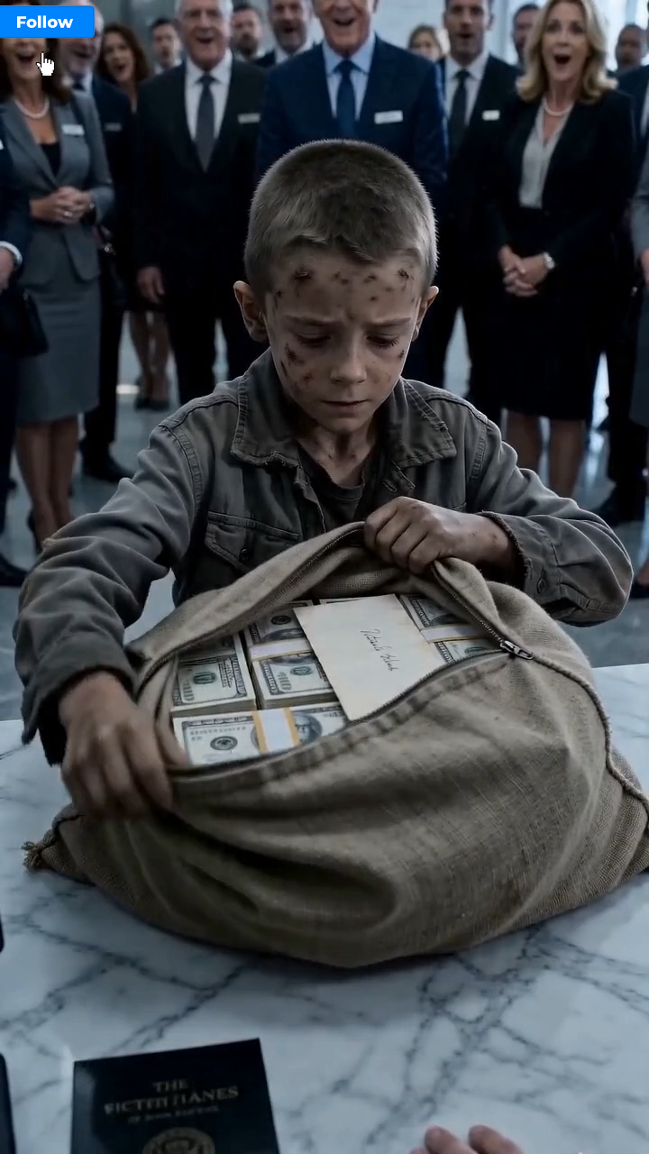 The Boy Who Walked Into the Bank With His Mother’s Secret