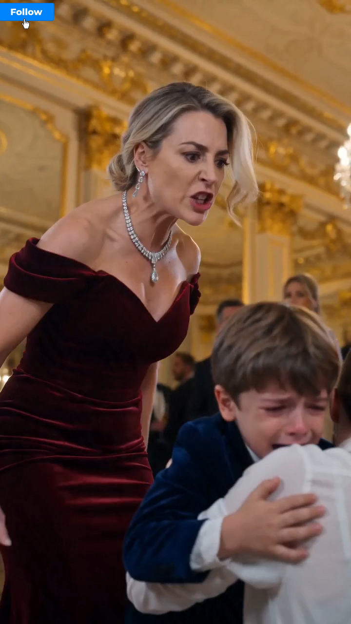The Rich Woman Slapped the Nanny at Her Son’s Birthday Party… Then the Child Revealed a Secret That Destroyed the Entire Family