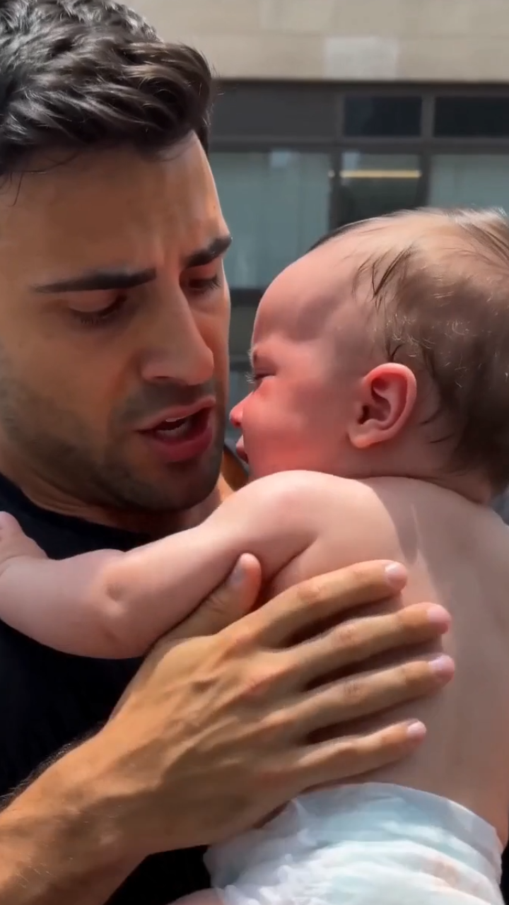 A Man Smashed a Luxury Car Window to Save a Baby… Then the Child Called Him “Dad” in Front of Everyone
