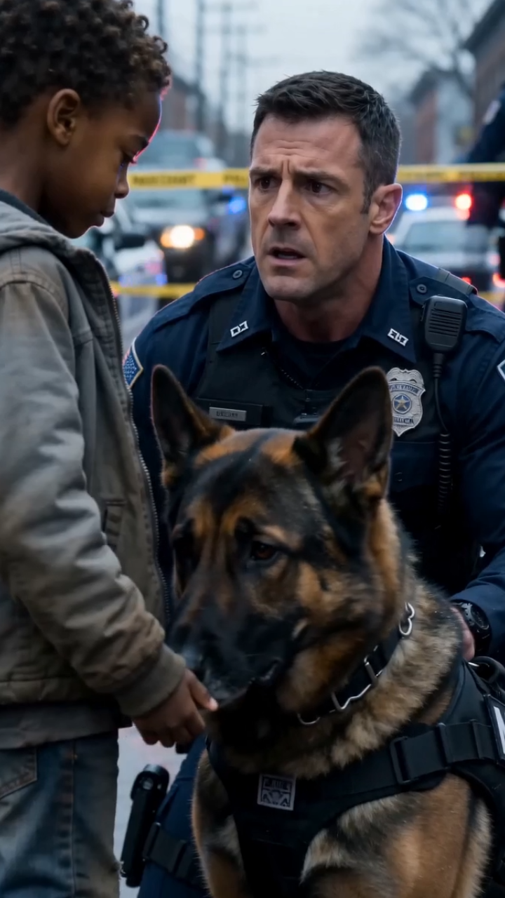 The Police Dog Was Ordered to Attack a Little Boy… But One Word Made the K-9 Refuse