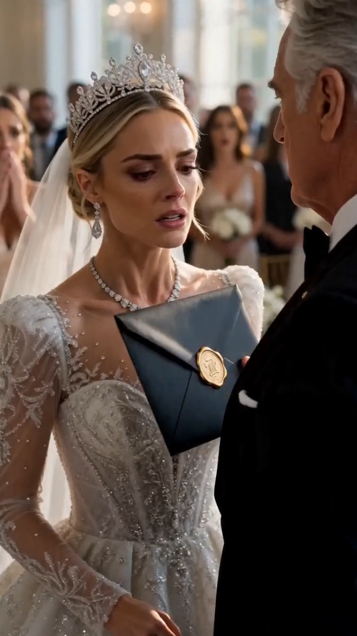 She Humiliated the Man Who Raised Her at Her Royal Wedding… Then He Revealed the Truth That Destroyed Everything