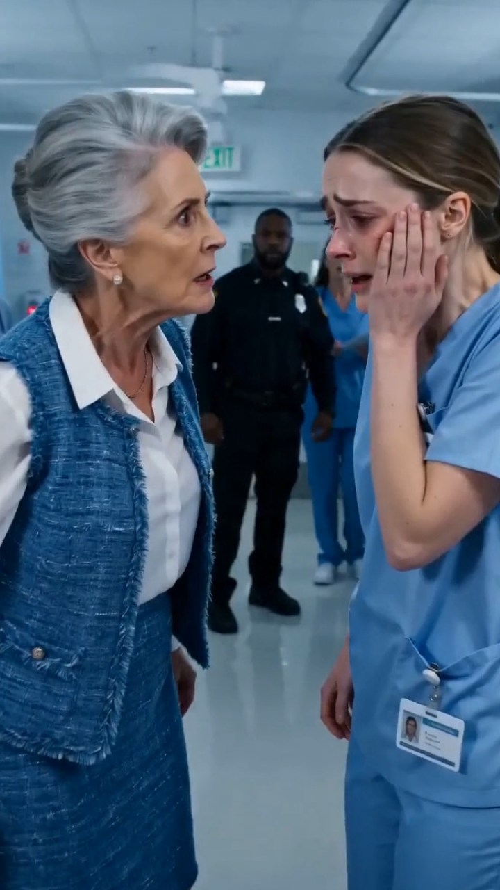 My Mother-in-Law Slapped Me in the Emergency Room… Then the Billionaire CEO Walked In and Called Me His Daughter