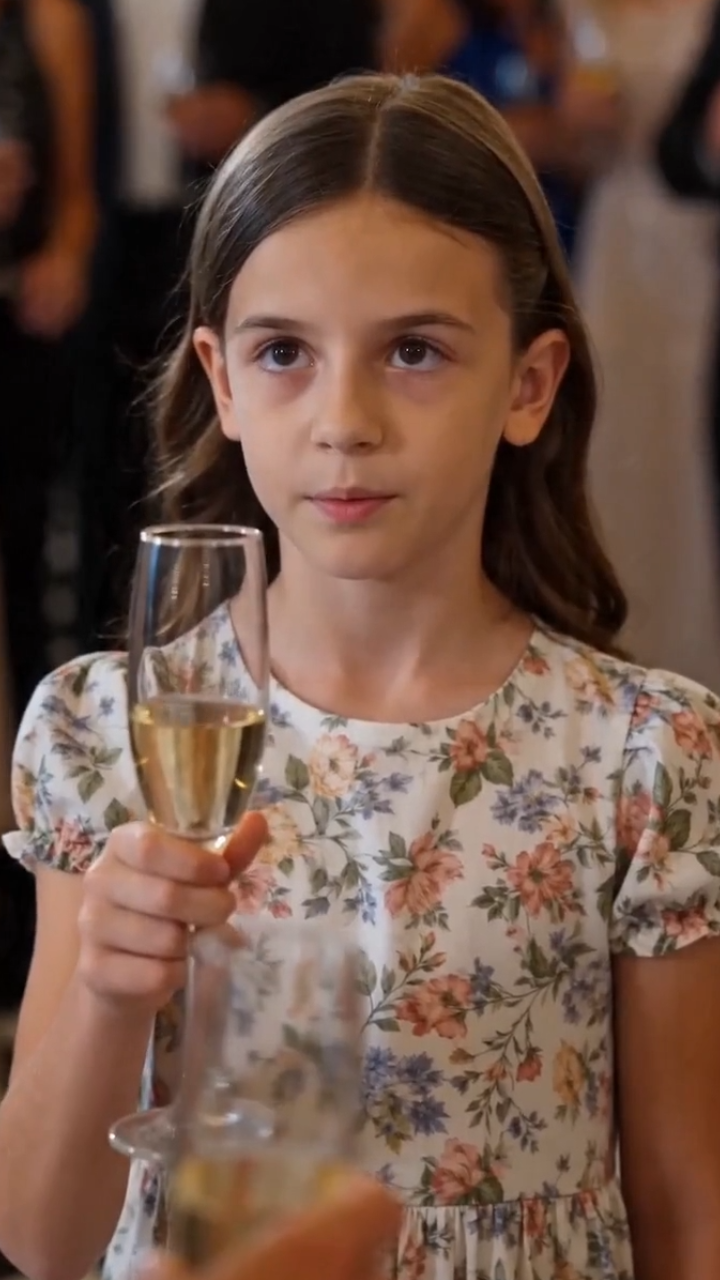 She Spilled Wine on an “Old Cleaner” and Screamed for Security… Then the Entire Restaurant Learned Who Really Owned the Building
