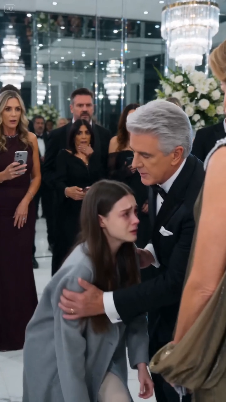 The Heiress Forced a “Servant” to Kneel and Clean Her Shoes… Then the Family Patriarch Revealed Who Really Owned Everything
